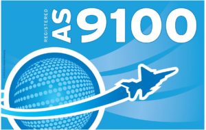 AS9100 Certification label